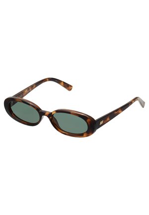 Le Specs OUTTA LOVE - Akiniai nuo saulės - brown/green