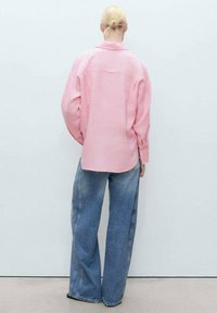 Mango Button-down blouse - light pink