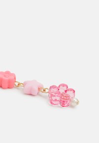 Pieces PCJANNI EARRINGS 3 PACK - Brincos - gold-coloured/pink