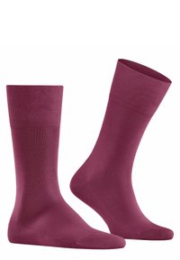 FALKE TIAGO - Socken - red plum