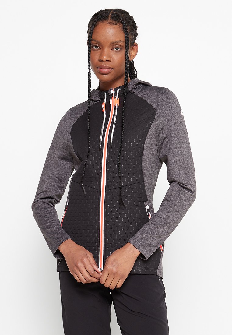 Killtec Sweater met rits zwart Killtec Sweater met rits zwart