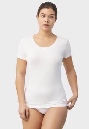 MANGA CORTA - Camiseta interior - blanco