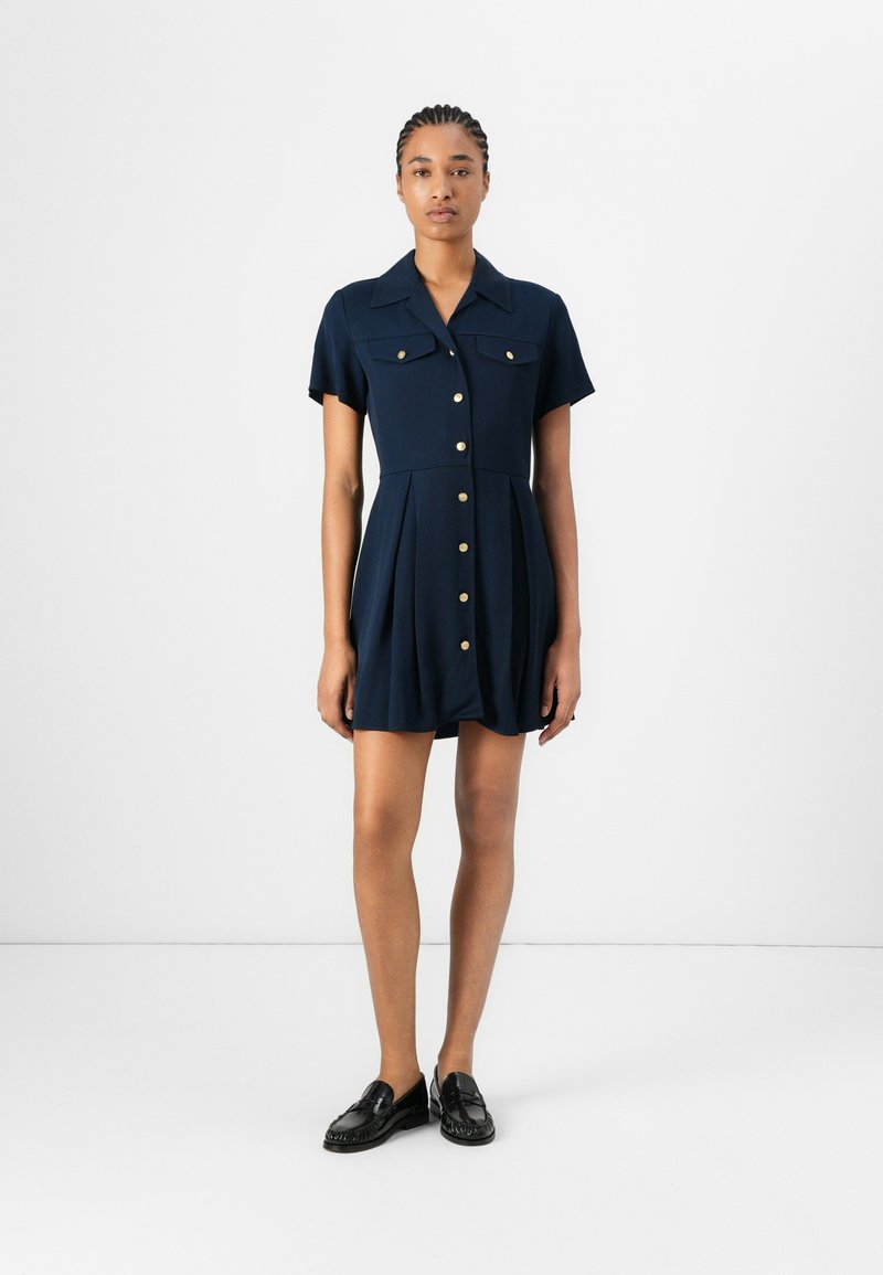 Tommy Hilfiger - MINI DRESS - Shirt dress - dark night navy, Enlarge