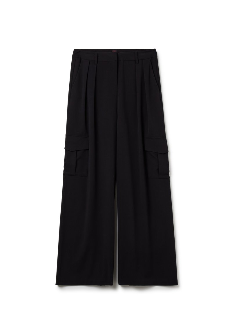 Stefanel Cargobroek zwart Stefanel Cargobroek zwart