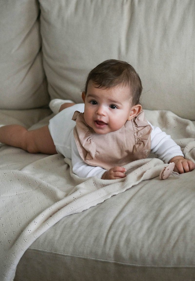 Elodie Pointelle - Babyfilt - creamy white