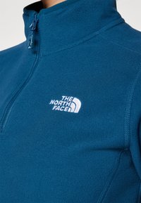 The North Face 100 GLACIER 1/4 ZIP - Flīsa džemperis - midnight petrol