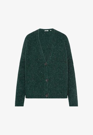 SENSES.THE LABEL, SENSES.THE LABEL KURZ-CARDIGAN BUNT MELIERT - Strickjacke - deep petrol