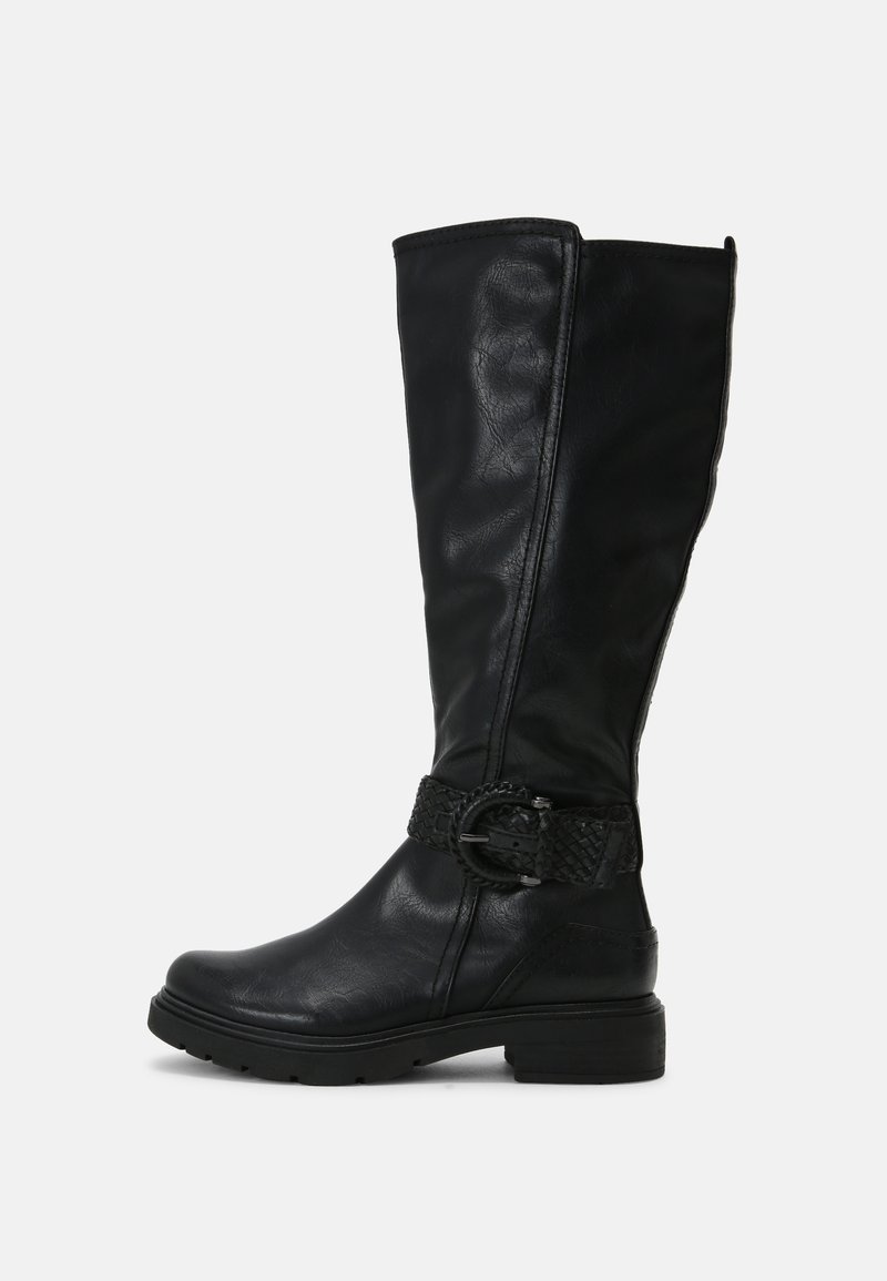 Marco Tozzi Bottes à plateau noir