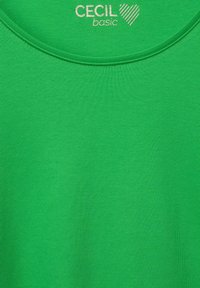 Cecil IN UNIFARBE - T-shirt basic - grün