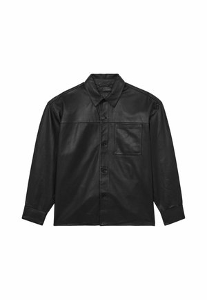 Reiss, Lederjacke - black