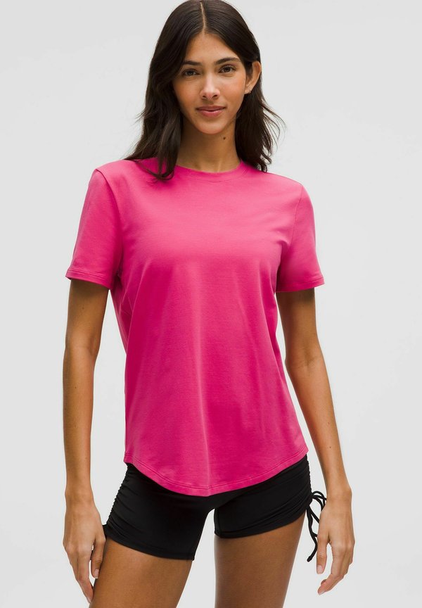 LOVE CREW - T-Shirt basic - raspberry coulis