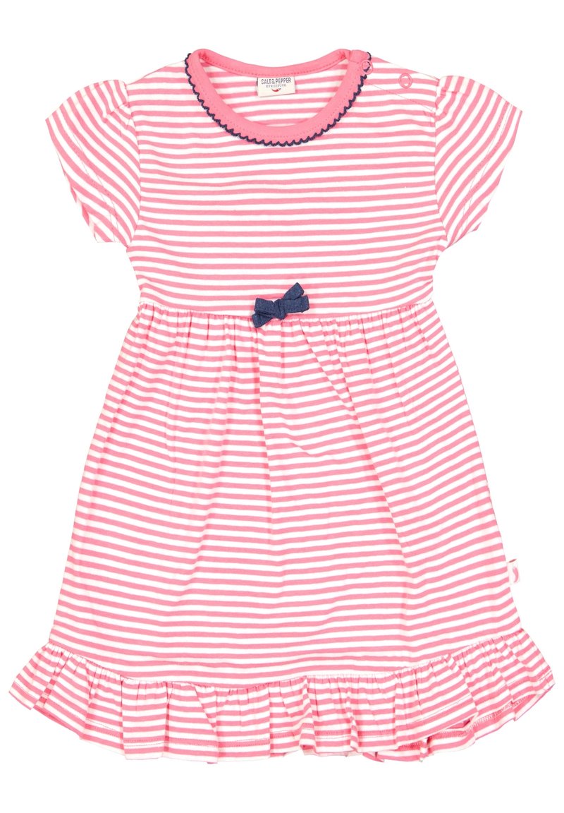 Salt and Pepper DRESS STRIPED Freizeitkleid bubblegum/rosa Zalando.de