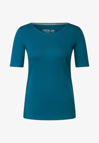 Cecil T-Shirt basic - schwarz