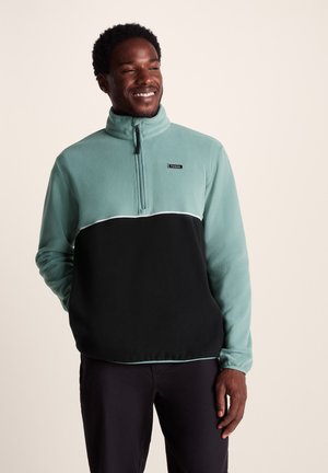 KIRTON - Fleece jumper - steel teal black