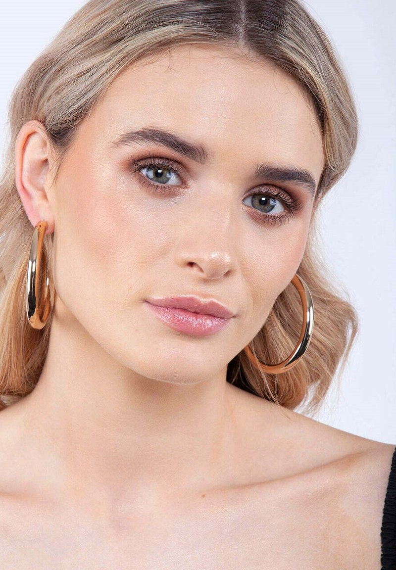 Lovisa REAL PLATED LARGE OPEN HOOP Ohrringe multi coloured