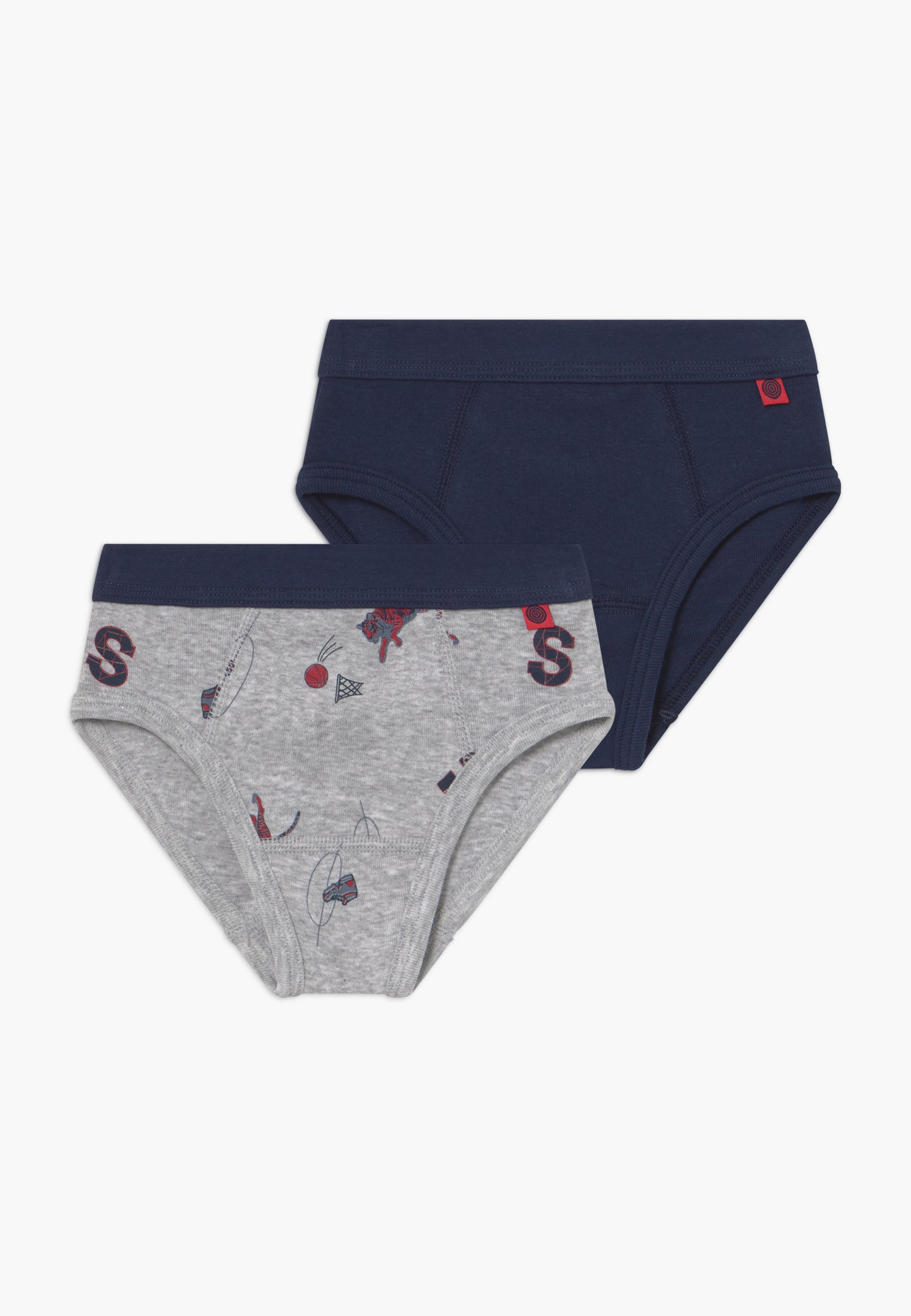 Sanetta Boys Slip Hellgrau Melange Underwear