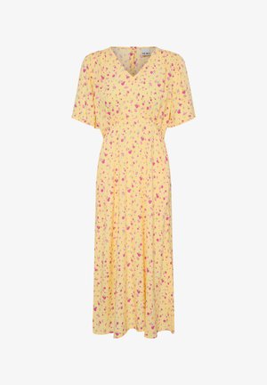 ICHI, IHVERA DR42 - Hverdagskjole - mellow yellow flower