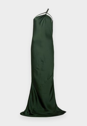 ONE SHOULDER BIAS GOWN - Ένδυση για ειδικές περιστάσεις - dark emerald