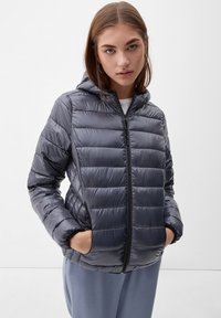 QS Übergangsjacke - asphalt