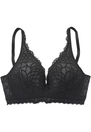 LASCANA, Kaarituettomat rintaliivit - black