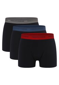 FINSHLEY & HARDING 3 PACK - Boxers - marine