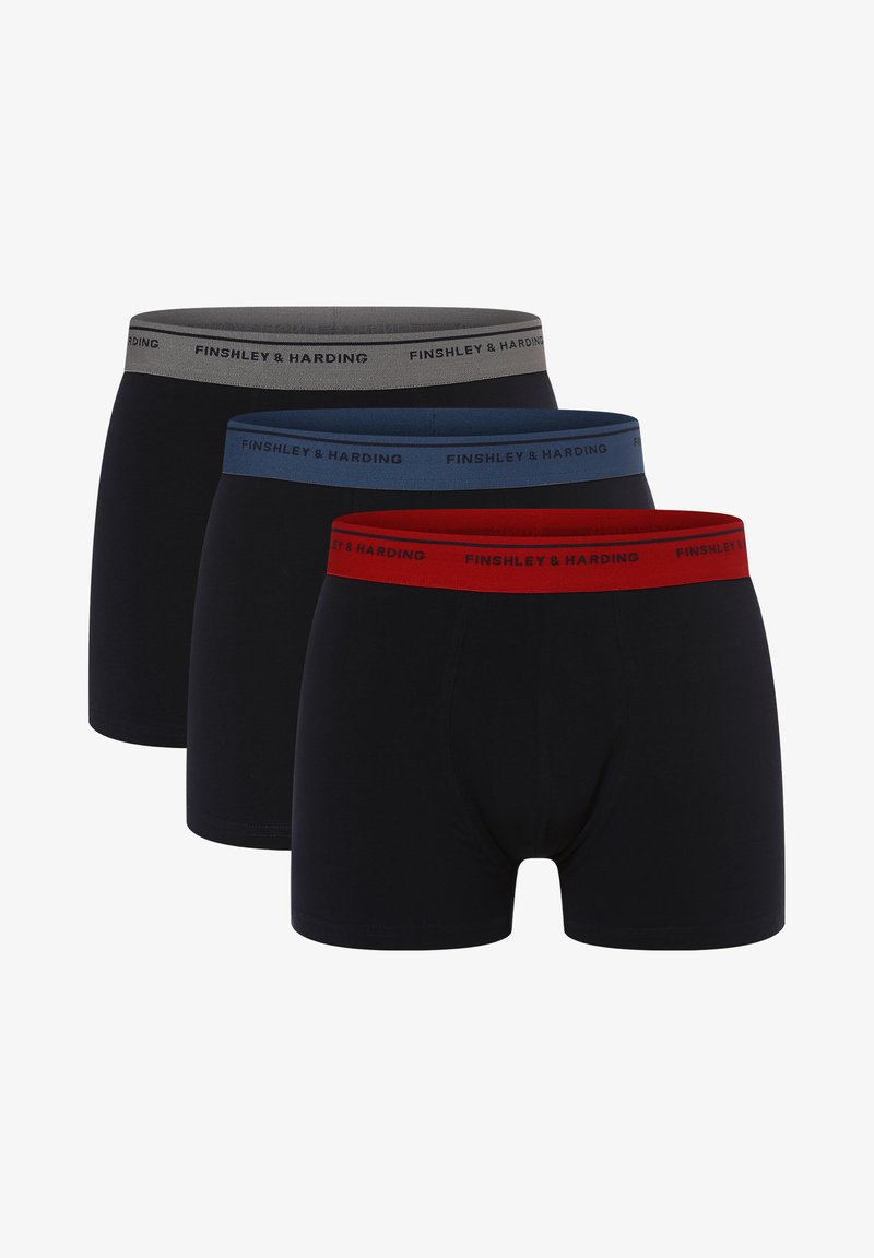 FINSHLEY & HARDING 3 PACK - Boxers - marine