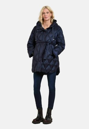 REGULAR FIT - QUILTED 3 IN 1 MATERNITY & BABYWEARING - Zimný kabát - navy