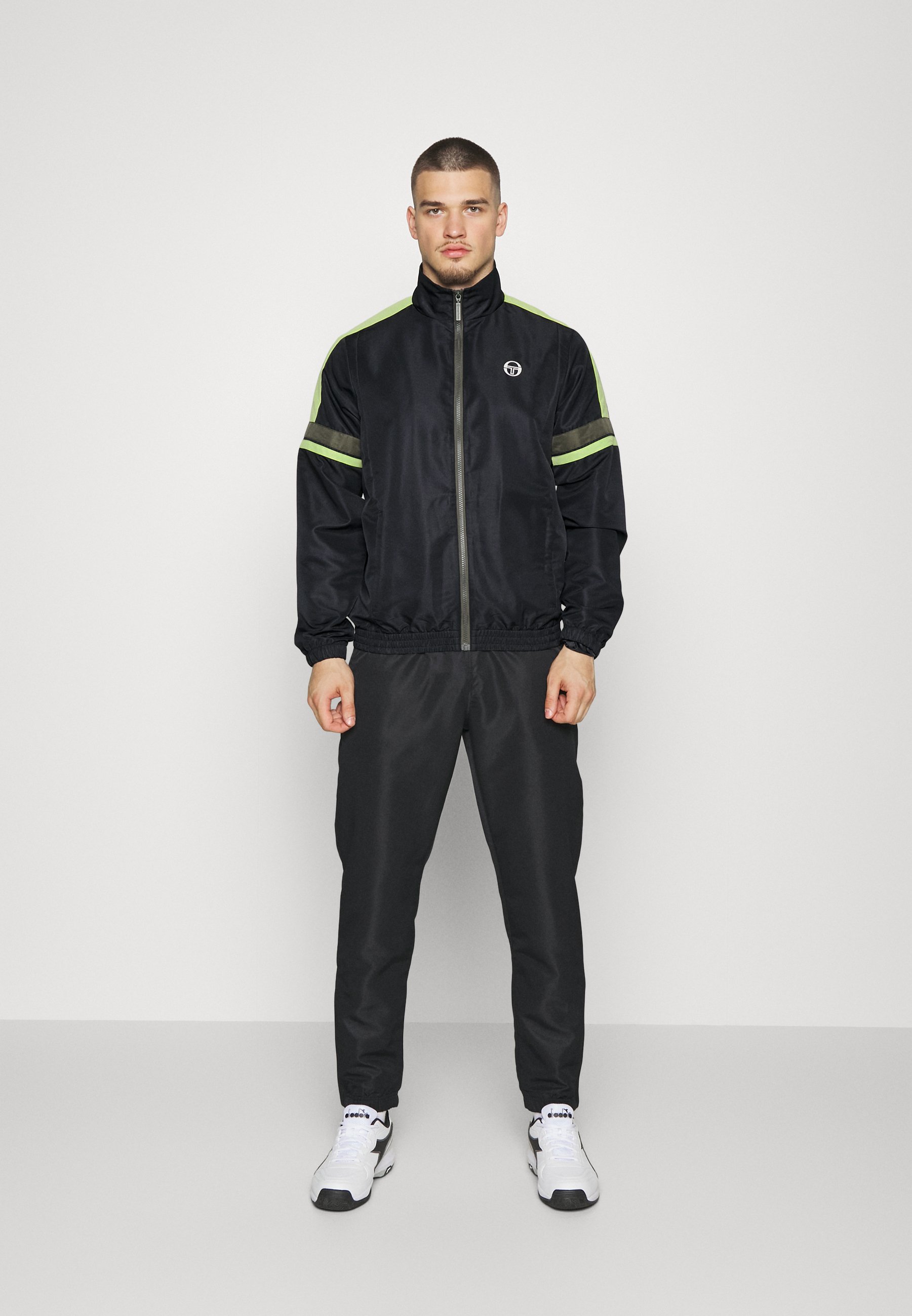 Sergio Tacchini CRYO TRACKSUIT SET - Survêtement - black/sharp 