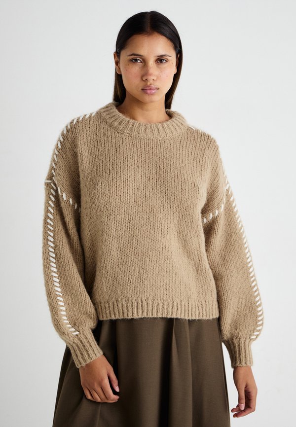 VMFENG O NECK  - Jumper - silver mink