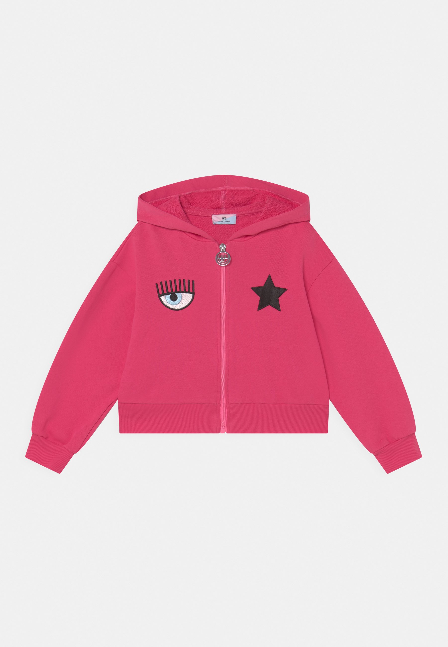CHIARA FERRAGNI HOODIE EYESTAR - Felpa con zip - fandango/fuxia - Zalando.it