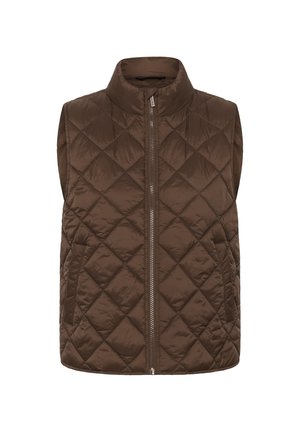 Part Two, CARLOTAPW OUTERWEAR - Veste sans manches - downtown brown