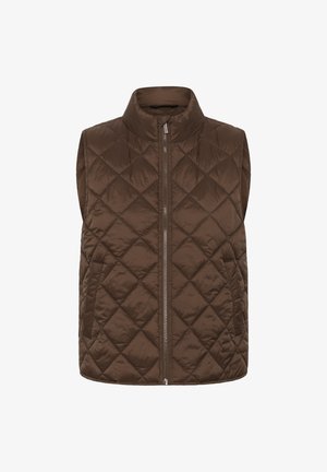 Part Two, CARLOTAPW OUTERWEAR - Veste sans manches - downtown brown
