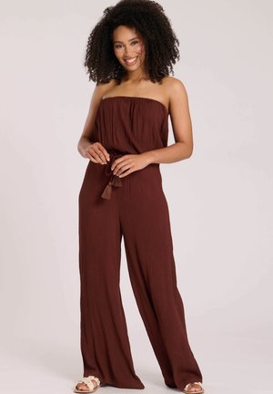 CRINKLE STRAPLESS - Strandaccessoar  - brown