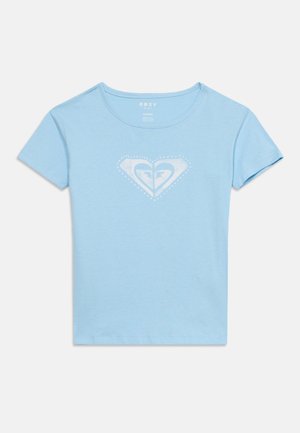 Roxy, REGULAR - T-shirt print - light blue