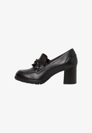 COMFORT TROTTEUR - Aukštakulniai su platforma - black nappa