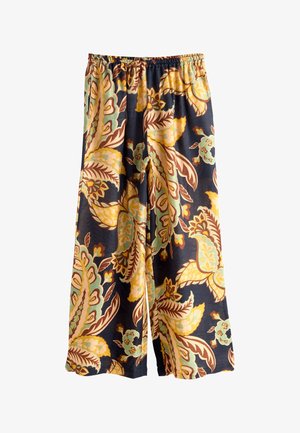 Next, REGULAR FIT - SUMMER. - Kalhoty - black green