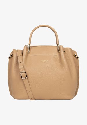 LANCASTER LARGE FOULONNÉ DOUBLE - Handtas - naturel beige