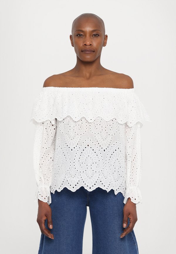 LUNA OFF-SHOULDER  - Blouse - cream