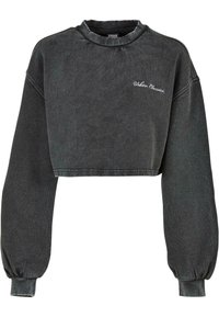 CROPPED SMALL  - Melegítőfelső - black
