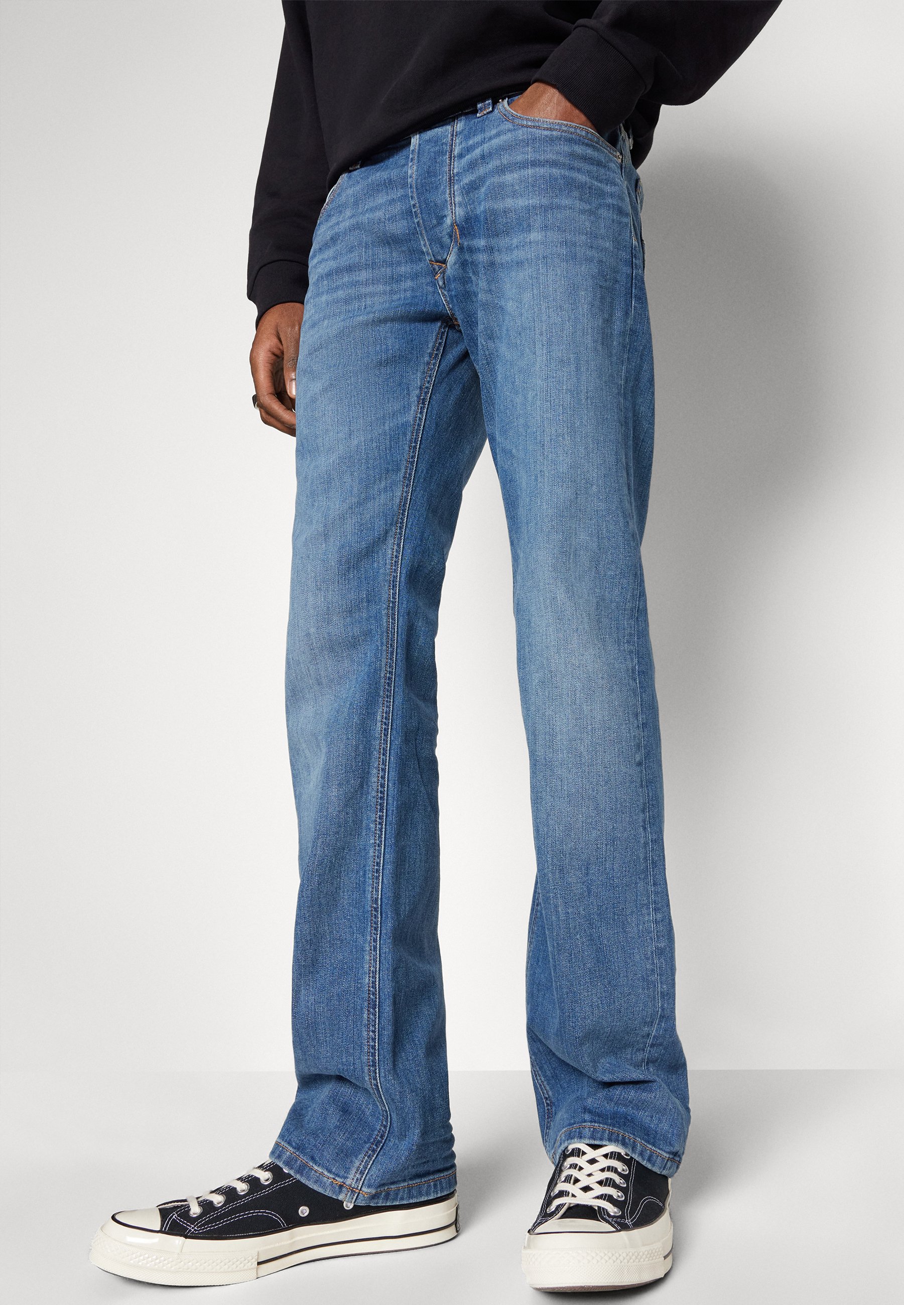 Diesel LARKEE - Straight leg jeans - 01/blue denim - Zalando.ie