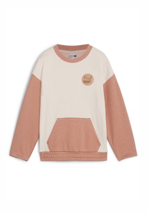 MIT RUNDHALSAUSSCHNITT - Sweatshirt - island pink