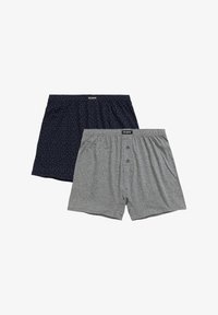 Niewybrane, navy blue grey melange