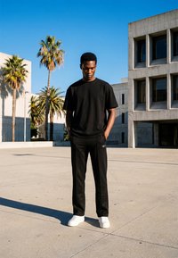 Pegador MOTUS TRACK PANTS - Joggebukse - black