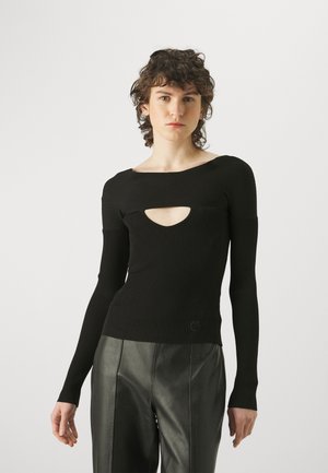 AMARANTO  - Topper langermet - black