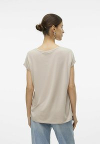 Vero Moda VMAVA - Basic T-shirt - silver lining