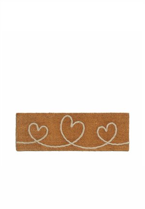 Next, REGULAR FIT - BRAIDED HEART DOORMAT UNISEX - Fußmatte - grey