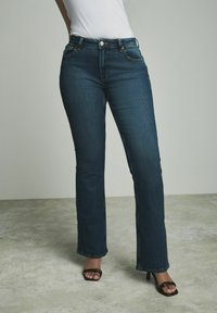 Next HOURGLASS AUTHENTIC - Bootcut-teksad - dark blue