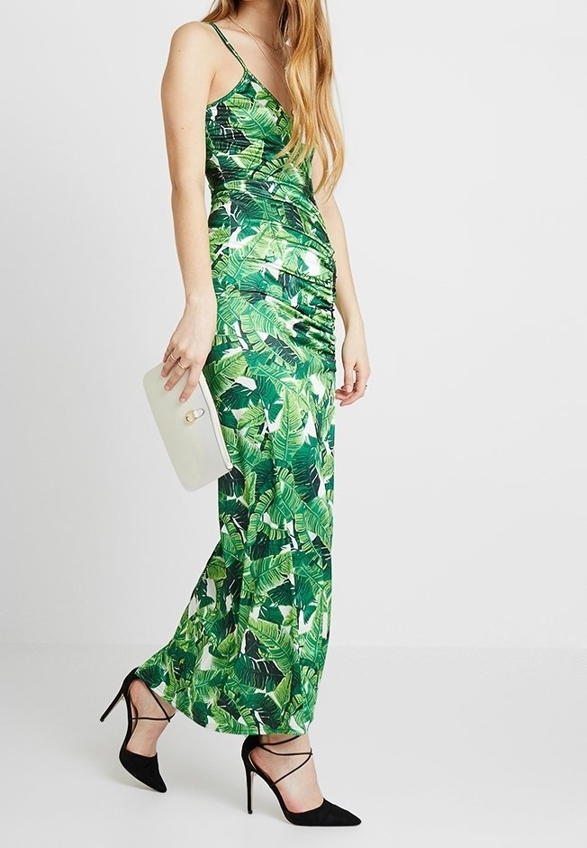 missguided dress green Maxi - fairytale ceremony