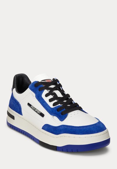 Polo Ralph Lauren PS300 LEATHER-SUEDE SNEAKER UNISEX - Sneakers - sapphire star/deckwash white