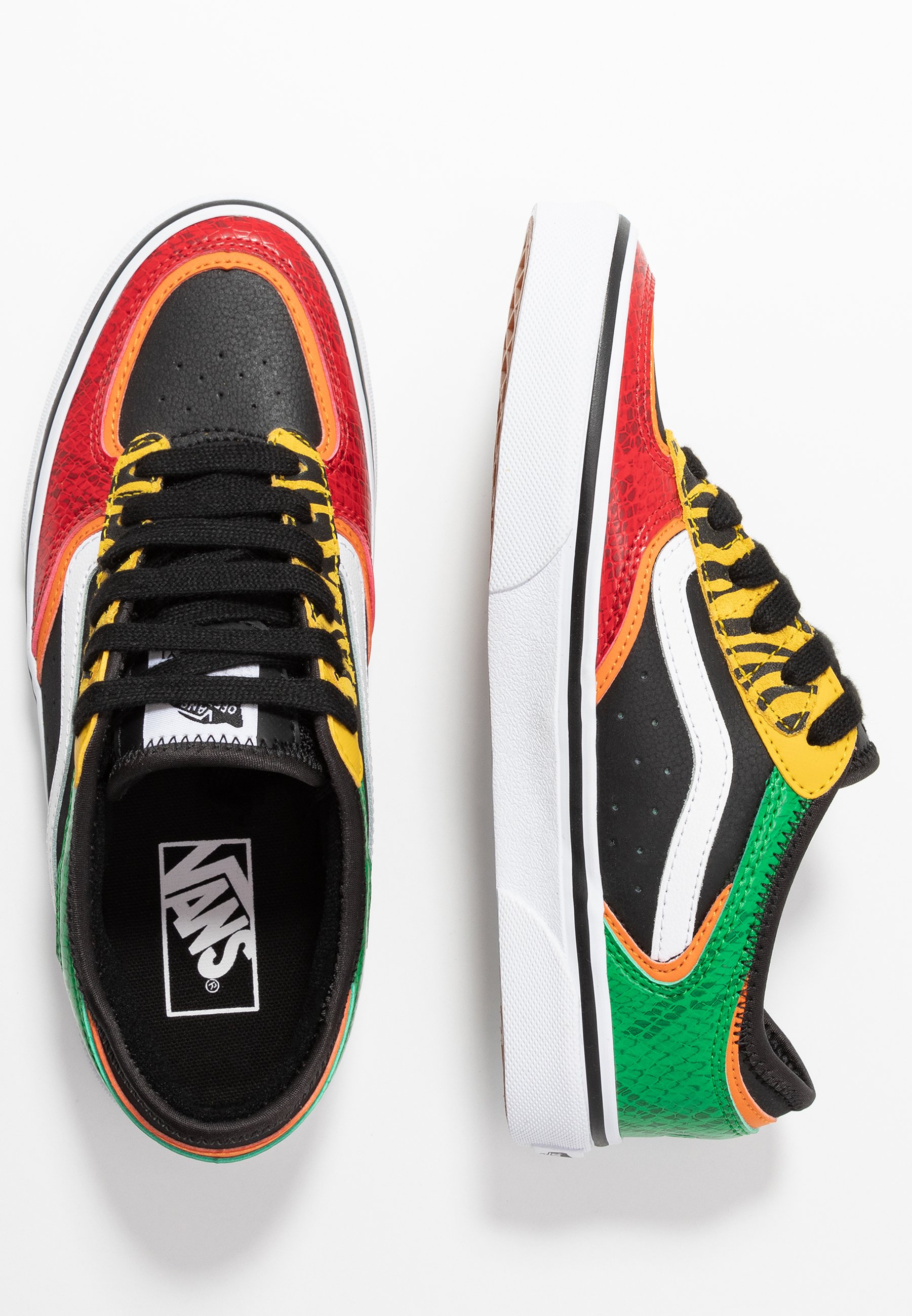 Vans ROWLEY CLASSIC Joggesko rastablack Zalando.no Vans ROWLEY CLASSIC Joggesko rastablack Zalando.no